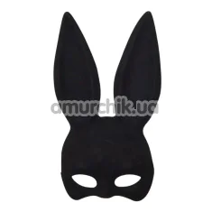Маска Кролика DS Fetish Velvet Bunny, черная - Фото №1