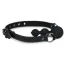 Кляп Easy Toys Pecker Gag Triple Ball Silicone Gag, черный - Фото №2