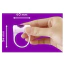 Ерекційне кільце Durex Vibrations Ring, прозоре - Фото №3