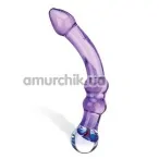 Фалоімітатор Sidewinder Purple Glass Dildo - Фото №1