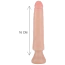 Фаллоимитатор Get Real Starter Dong 6 Inch, телесный - Фото №3