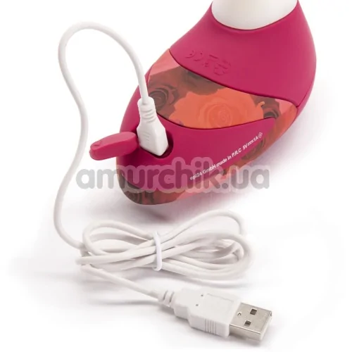 Симулятор орального секса для женщин Womanizer W500 Pro, красный