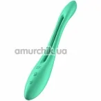 Вибратор Satisfyer Elastic Game, бирюзовый - Фото №1