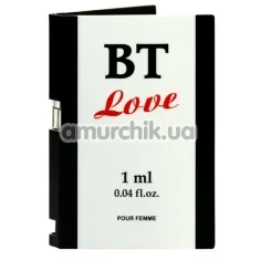 Туалетная вода с феромонами BT Love, 1 мл для женщин - Фото №1