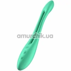 Вибратор Satisfyer Elastic Game, бирюзовый - Фото №1
