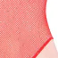 Боді Star Night Sexy Fishnet Rhinestone Bodysuit, червоне - Фото №7