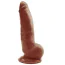Фаллоимитатор Rubicon Governor Penis 8.5, коричневый - Фото №1