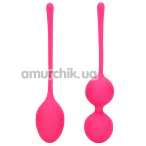Набір вагінальних кульок Loveline 2 Piece Thumping Kegel Ball Set, рожевий - Фото №1