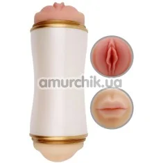 Мастурбатор MX Dream Of Cup Sexual Stroker Pussy & Mouth, телесный - Фото №1