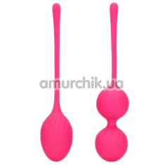 Набор вагинальных шариков Loveline 2 Piece Thumping Kegel Ball Set, розовый - Фото №1