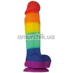 Фаллоимитатор Colours Pride Edition 5, радужный - Фото №1