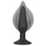 Анальний розширювач Silicone Inflatable Plug L, чорний - Фото №6