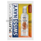 Лубрикант з зігріваючим ефектом Swiss Navy 4 in 1 Playful Flavors Salted Caramel Delight - солона карамель, 5 мл - Фото №1