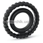 Ерекційне кільце Dorcel Dual Ring, чорне - Фото №1