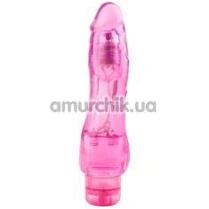 Вібратор Crystal Jelly Precious, рожевий - Фото №1