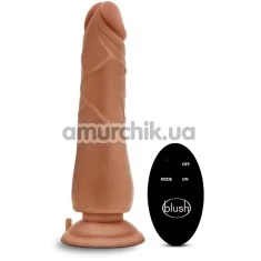 Вибратор Dr. Skin Wireless Remote Dildo 9, светло-коричневый - Фото №1