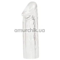 Насадка на пенис Mega Dick Sleeve, прозрачная - Фото №1