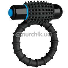 Віброкільце для члена OptiMALE Vibrating C-Ring, чорне - Фото №1