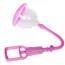 Вакуумная помпа для увеличения груди Breast Pump Enlarge With The Cup, розовая - Фото №1