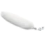 Анальная пробка с хвостом лисы DS Fetish Anal Plug Faux Fur Fox Tail съемная, белая - Фото №1