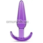 Анальная пробка B Yours Slim Anal Plug, фиолетовая - Фото №1