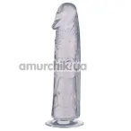Фаллоимитатор Jelly Joy 8.5 Super Clear Stone - Фото №1