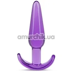 Анальная пробка B Yours Slim Anal Plug, фиолетовая - Фото №1
