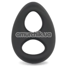 Ерекційне кільце Lovetoy X-Basic LV1456, чорне - Фото №1