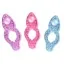 Эрекционное кольцо Silicone Love Rings, розовое - Фото №2