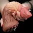 Фалоімітатор Dual-Layered Silicone Nature Cock LV411017, коричневий - Фото №10
