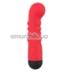 Вибратор для точки G Colorful Joy Red Ripple Vibe, красный - Фото №1