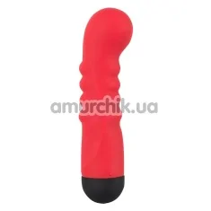 Вибратор для точки G Colorful Joy Red Ripple Vibe, красный - Фото №1