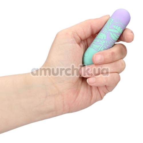 Кліторальний вібратор Shots S-Line Sweet Vibrating Pussy Bullets Lip Off Some Steam, бузковий