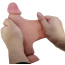 Фалоімітатор Sliding Skin Bendable 8.1 6NRG-1, коричневий - Фото №8
