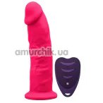 Вібратор Silexd Premium Silicone Dildo Model 2 Size 7 LRS, рожевий - Фото №1