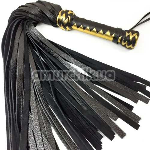 Флоггер Art of Sex Flogger Classical, черно-золотой