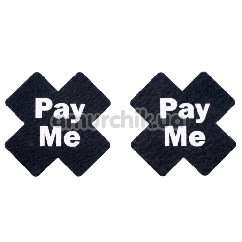 Украшения для сосков Art of Sex Pay Me, черные - Фото №1