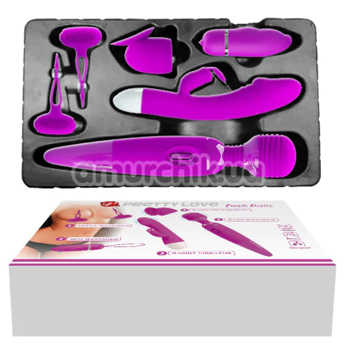Набор Pretty Love Purple Desire, фиолетовый