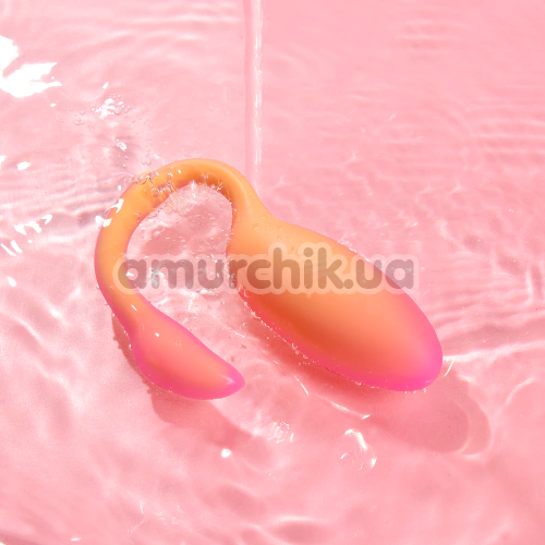 Вибратор Magic Motion Magic Flamingo Max, оранжево-розовый