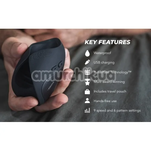 Інтерактивний мастурбатор Kiiroo Hot Octopuss Pulse Solo Interactive, чорний
