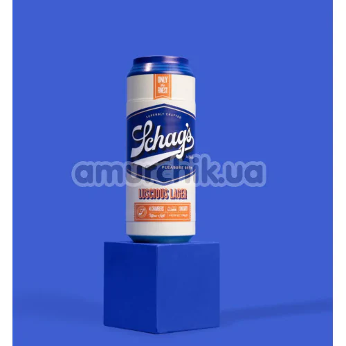 Мастурбатор Schag's Luscious Lager, прозрачный