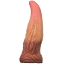 Фаллоимитатор Dual-Layered Silicone Nature Cock LV411018, коричневый - Фото №4