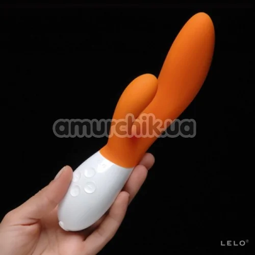 Вибратор Lelo Ina Orange (Лело Ина Орандж), оранжевый