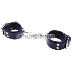 Фиксаторы для рук Whips Collection Carabiner Cuffs, черные - Фото №1
