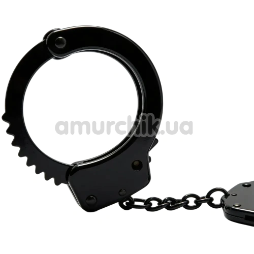 Наручники DS Fetish Metal Handcuffs, чорні