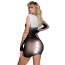 Сукня Star Night Sensual Party Mini Dress, чорно-біла - Фото №3