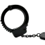 Наручники DS Fetish Metal Handcuffs, чорні - Фото №4