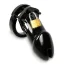 Пояс верности с замком Пикантные штучки DP6000C, черный - Фото №1