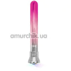 Вибратор Nixie Jewel Inlaid Led Control, розовый - Фото №1