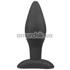 Анальна пробка Easy Toys Rocket Plug L, чорна - Фото №1